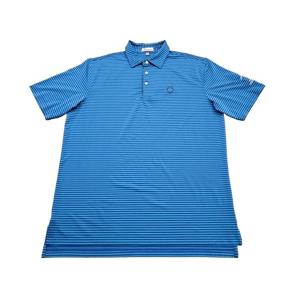 Peter Millar Summer Comfort Golf Jersey Polo Large